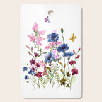 Wildflowers IV Cutting Board Gallery Image 1