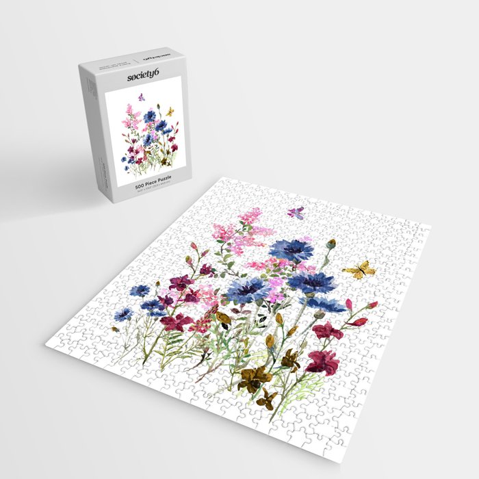 Wildflowers IV Jigsaw Puzzle Gallery Image 2