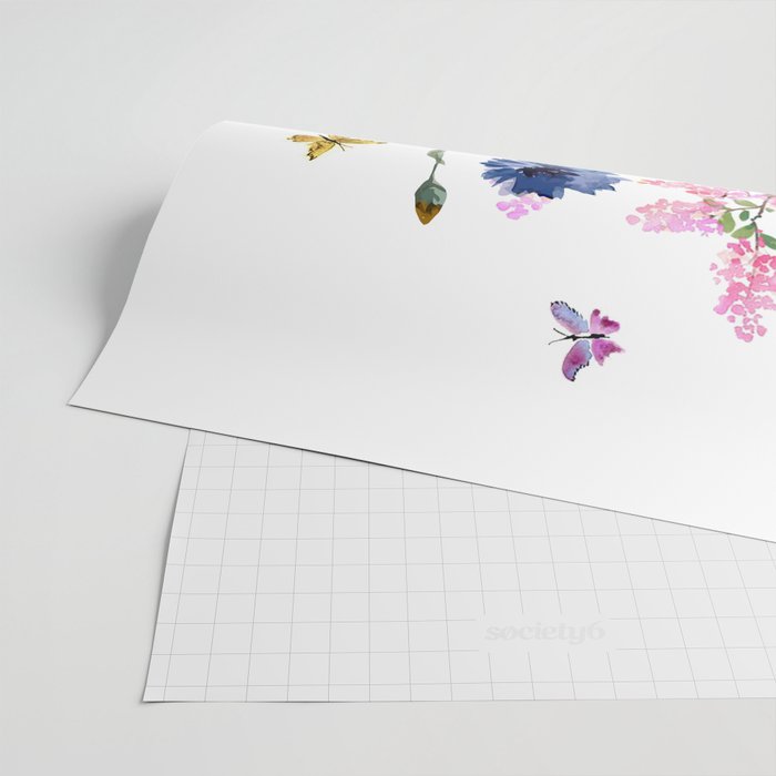 Wildflowers IV Wrapping Paper Gallery Image 2