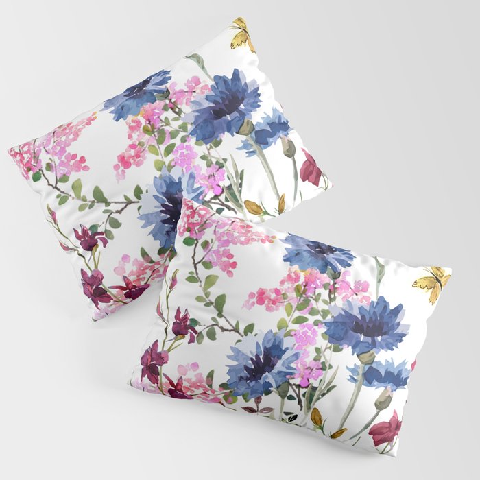 Wildflowers IV Pillow Sham Gallery Image 1