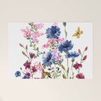 Wildflowers IV Welcome Mat Gallery Image 1