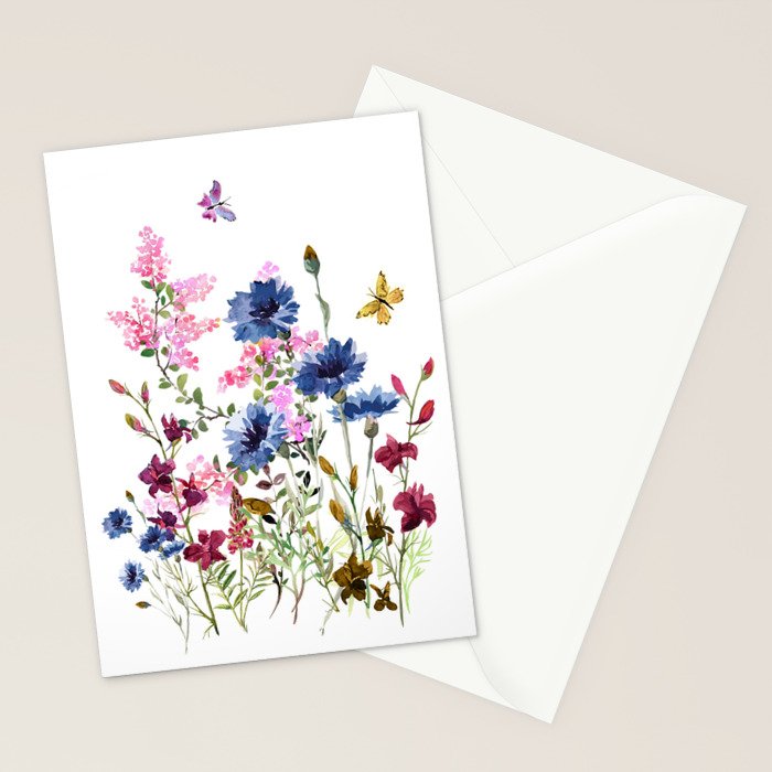 Wildflowers IV Stationery Card Gallery Image 2