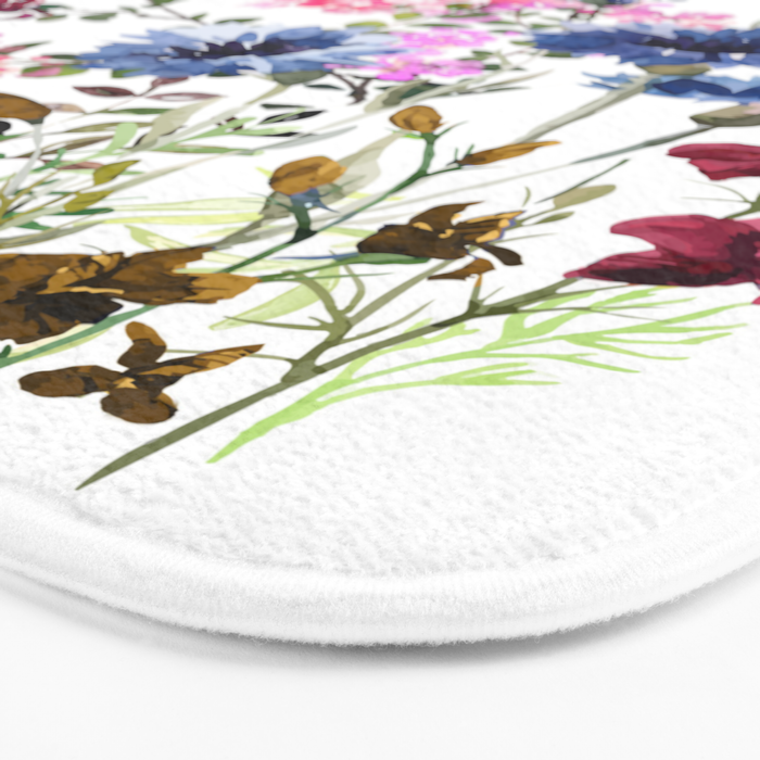 Wildflowers IV Bath Mat Gallery Image 3