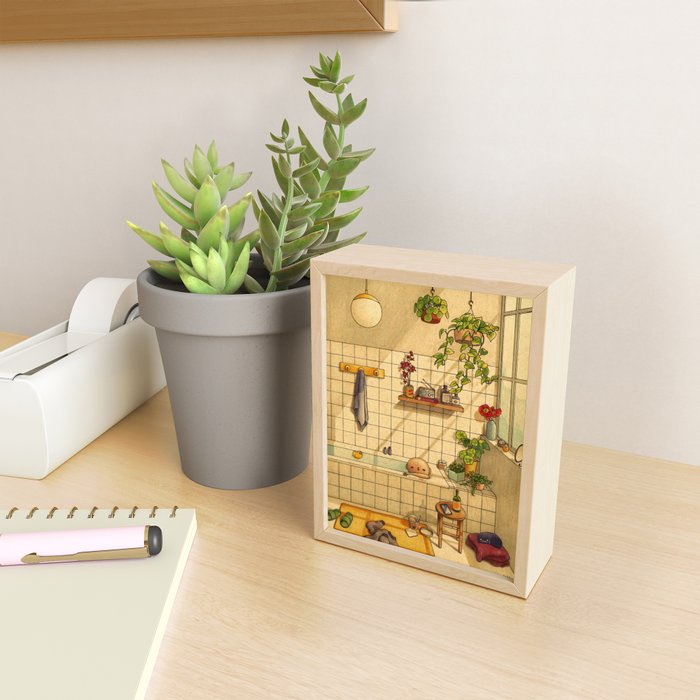 Bathroom Mini Art Print Gallery Image 2