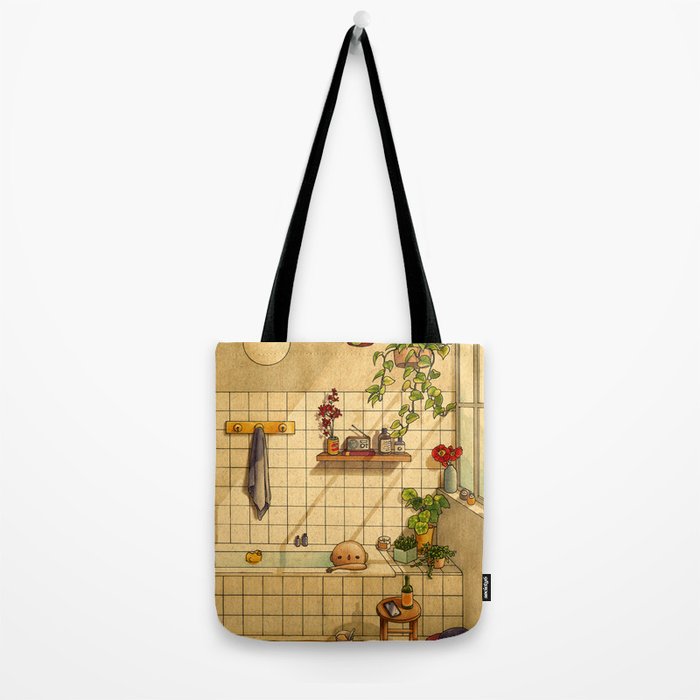 Bathroom Tote Bag Gallery Image 2