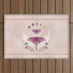Luna and Emerald - Vintage Pink Outdoor Rug Gallery Image 1