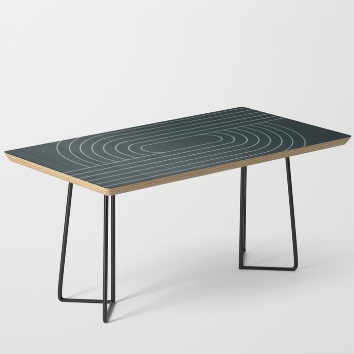 Oval Lines Abstract XXXIX Coffee Table Gallery Image 1