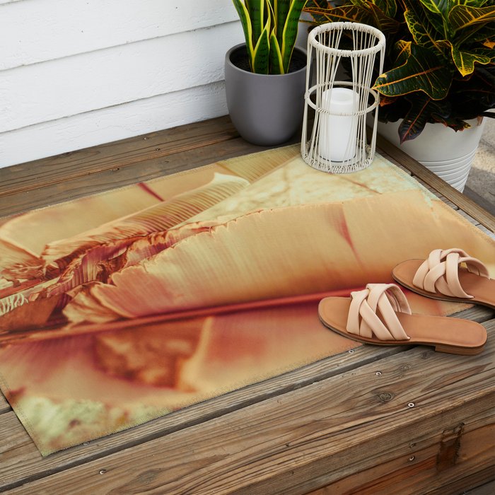 Rosé Outdoor Rug Gallery Image 2