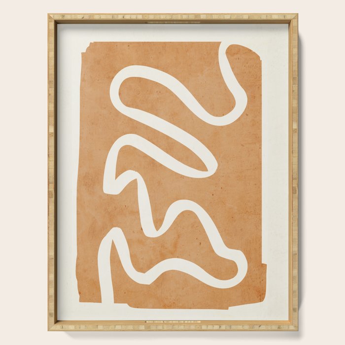 abstract minimal 31 Serving Tray Gallery Image 1