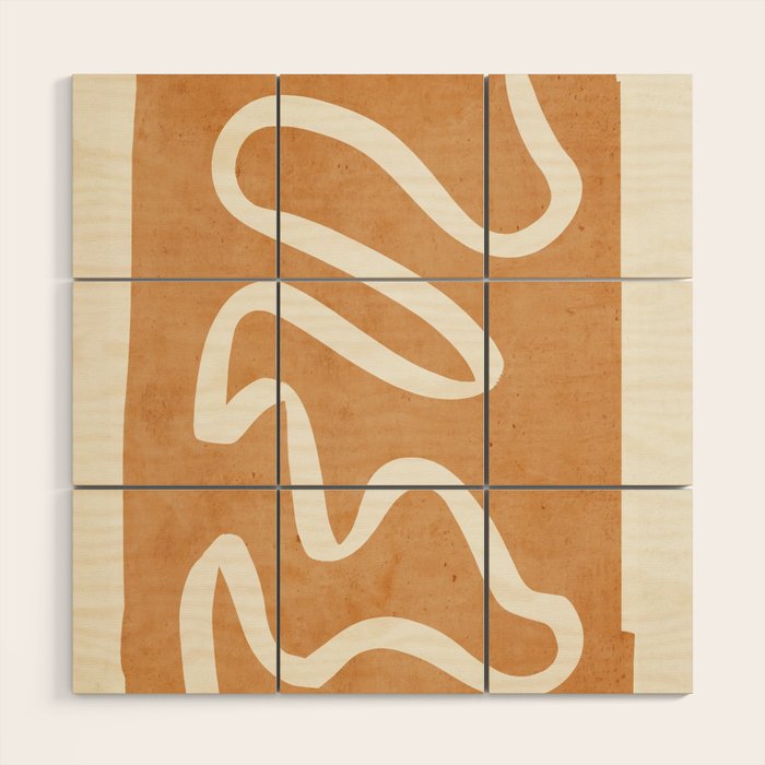 abstract minimal 31 Wood Wall Art Gallery Image 1