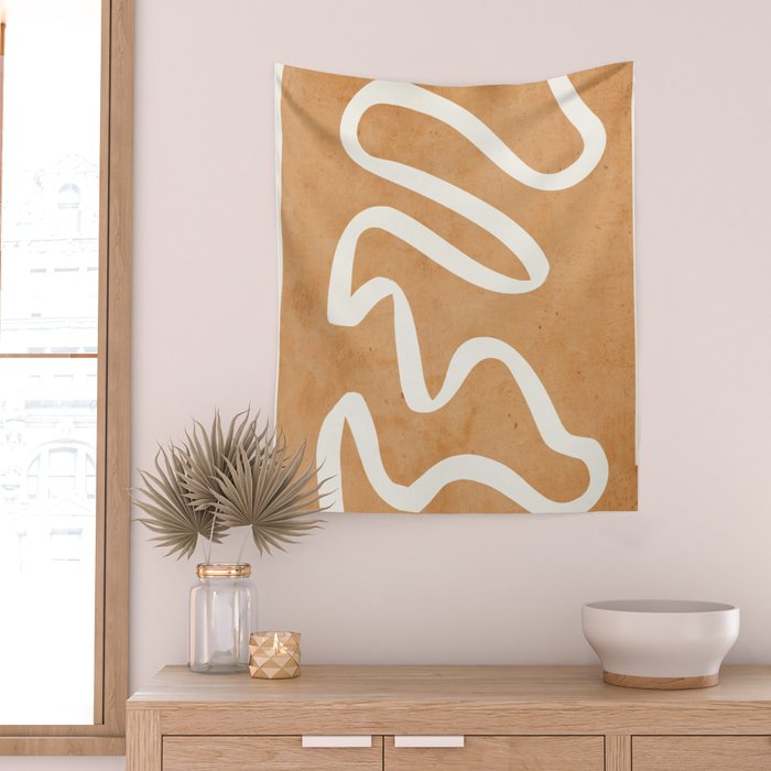 abstract minimal 31 Wall Tapestry Gallery Image 2