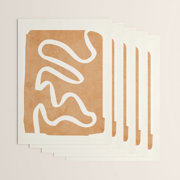 abstract minimal 31 Wrapping Paper Gallery Image 3