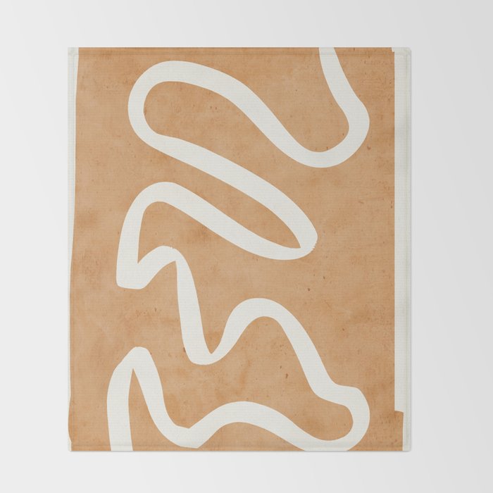 abstract minimal 31 Throw Blanket Gallery Image 2