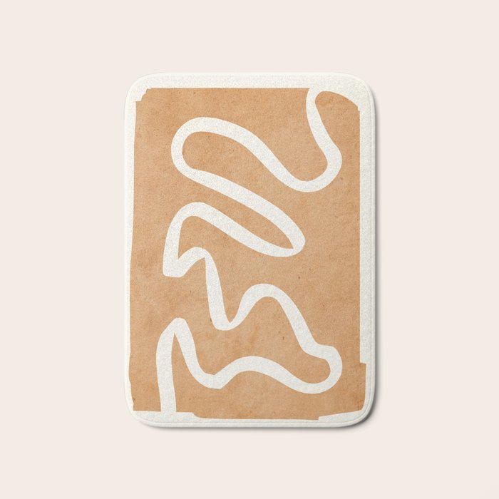 abstract minimal 31 Bath Mat Gallery Image 1