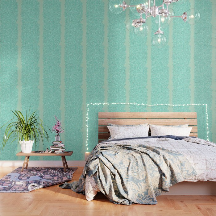Berry Branches - Mint & Turquoise Palette Wallpaper Gallery Image 1