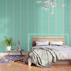 Berry Branches - Mint & Turquoise Palette Wallpaper Gallery Image 3