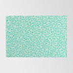 Berry Branches - Mint & Turquoise Palette Rug Gallery Image 2