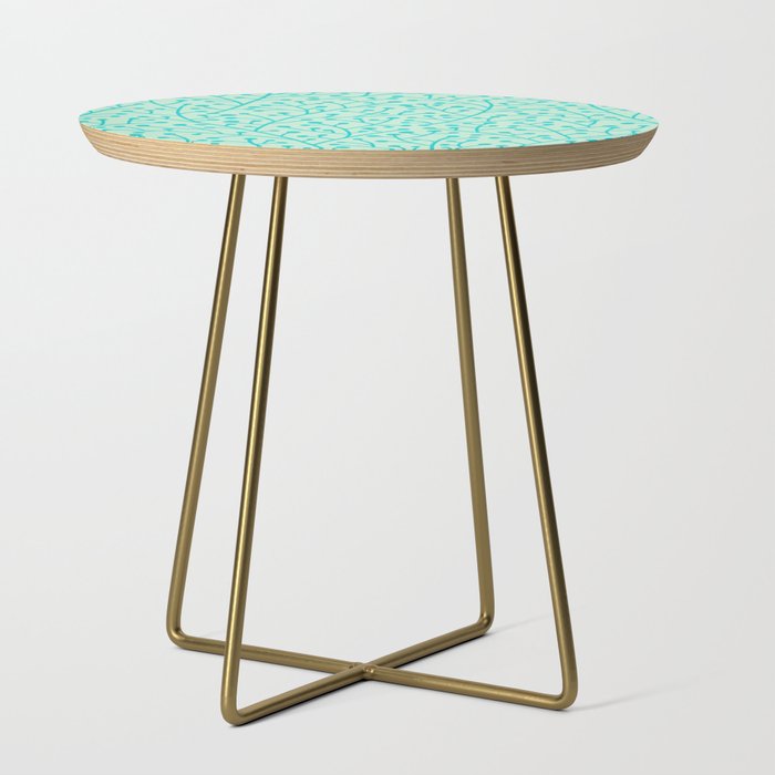 Berry Branches - Mint & Turquoise Palette Side Table Gallery Image 1