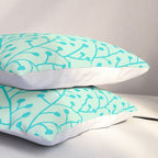 Berry Branches - Mint & Turquoise Palette Pillow Sham Gallery Image 3