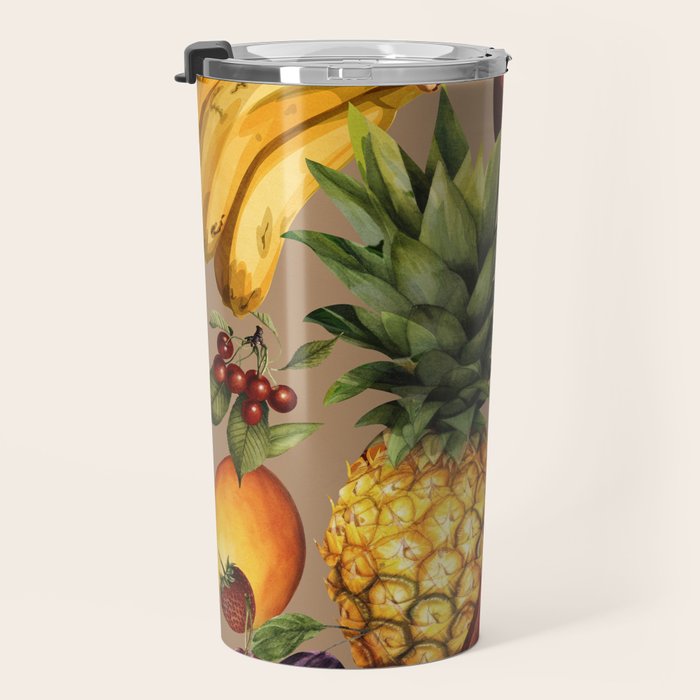 Fruits Botanical Art 2 Travel Mug Gallery Image 3