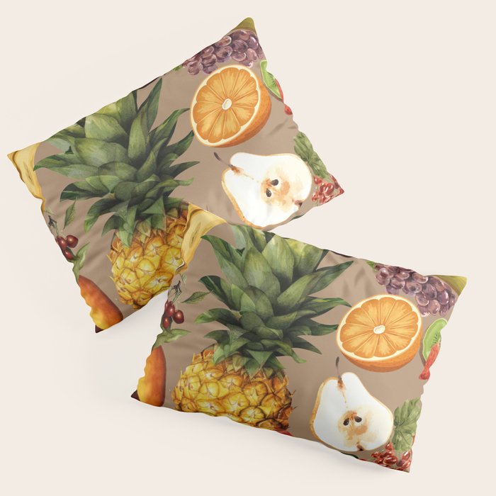 Fruits Botanical Art 2 Pillow Sham Gallery Image 3