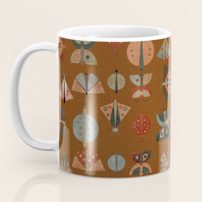 moths butterflies fall retro Coffee Mug Gallery Image 3