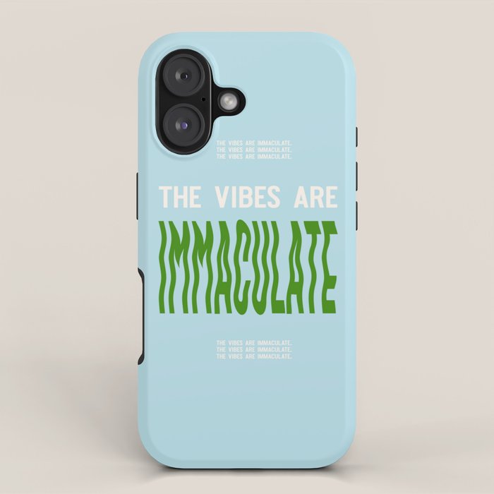 Immaculate Vibes iPhone Case Gallery Image 1