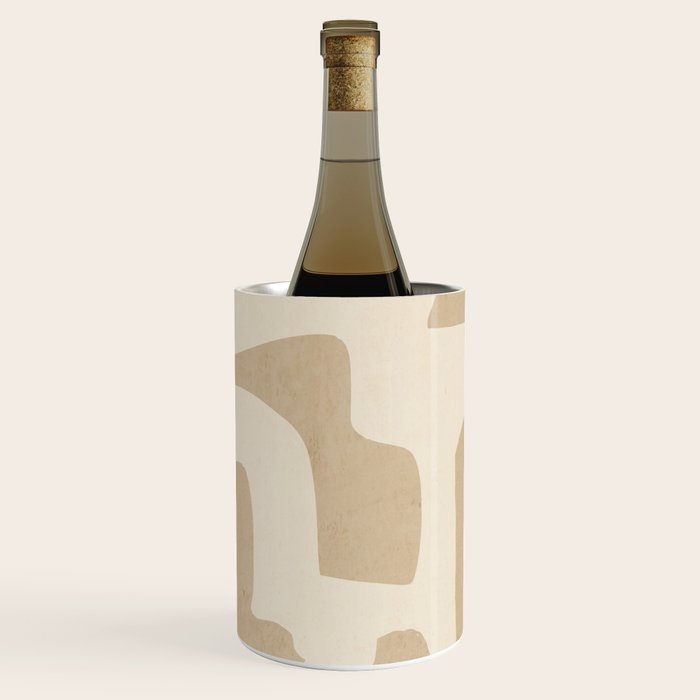 Modern Abstract Minimal Shapes 120 Wine Chiller Gallery Image 1