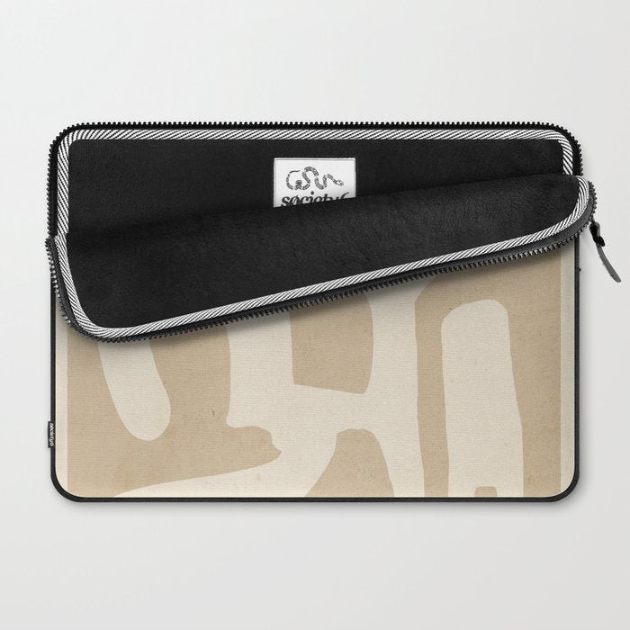 Modern Abstract Minimal Shapes 120 Laptop Sleeve Gallery Image 2