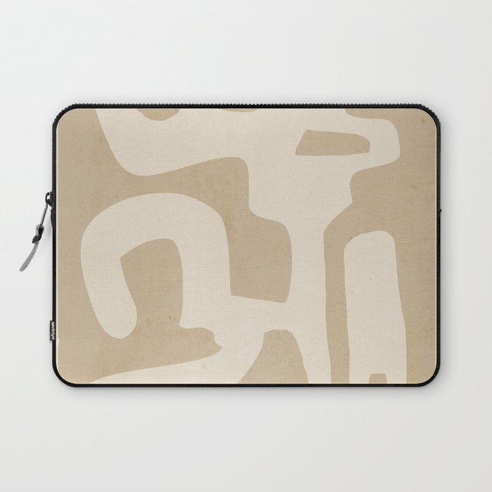 Modern Abstract Minimal Shapes 120 Laptop Sleeve Gallery Image 1