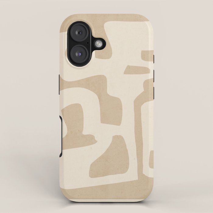 Modern Abstract Minimal Shapes 120 iPhone Case Gallery Image 1