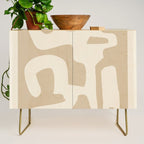 Modern Abstract Minimal Shapes 120 Credenza Gallery Image 1