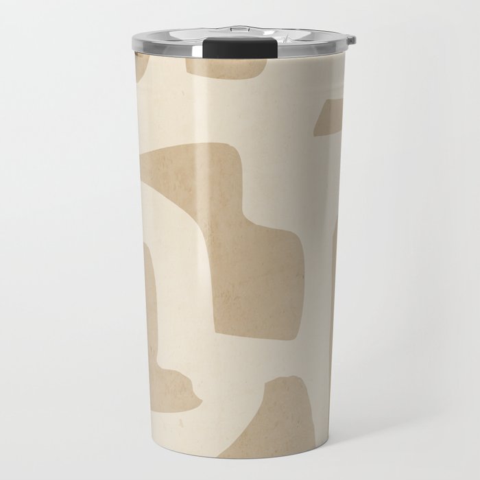 Modern Abstract Minimal Shapes 120 Travel Mug Gallery Image 1
