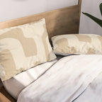 Modern Abstract Minimal Shapes 120 Pillow Sham Gallery Image 2