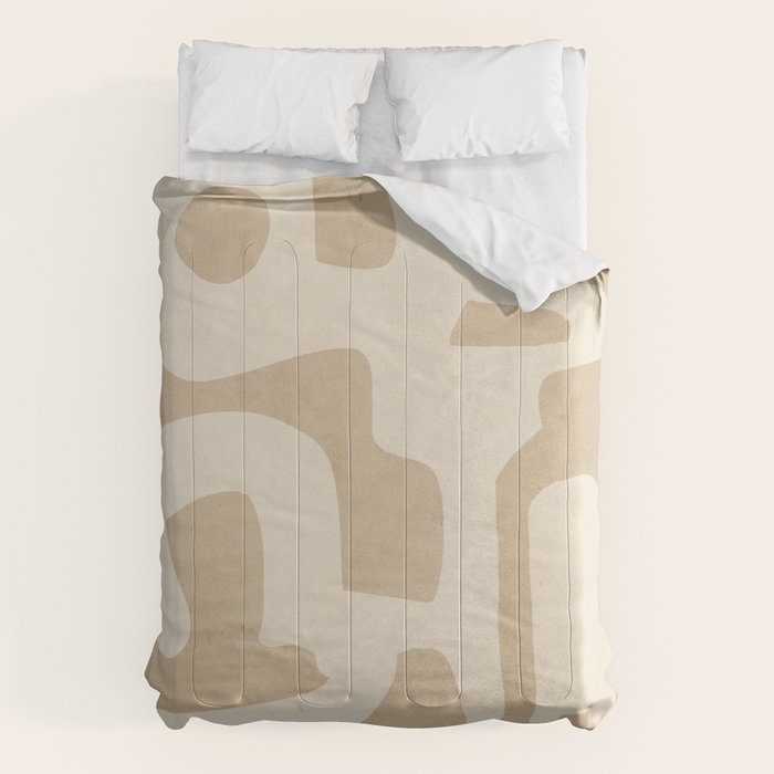Modern Abstract Minimal Shapes 120 Comforter Gallery Image 6