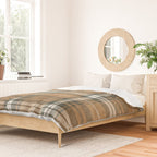 fall plaid - warm neutrals Duvet Cover Gallery Image 2