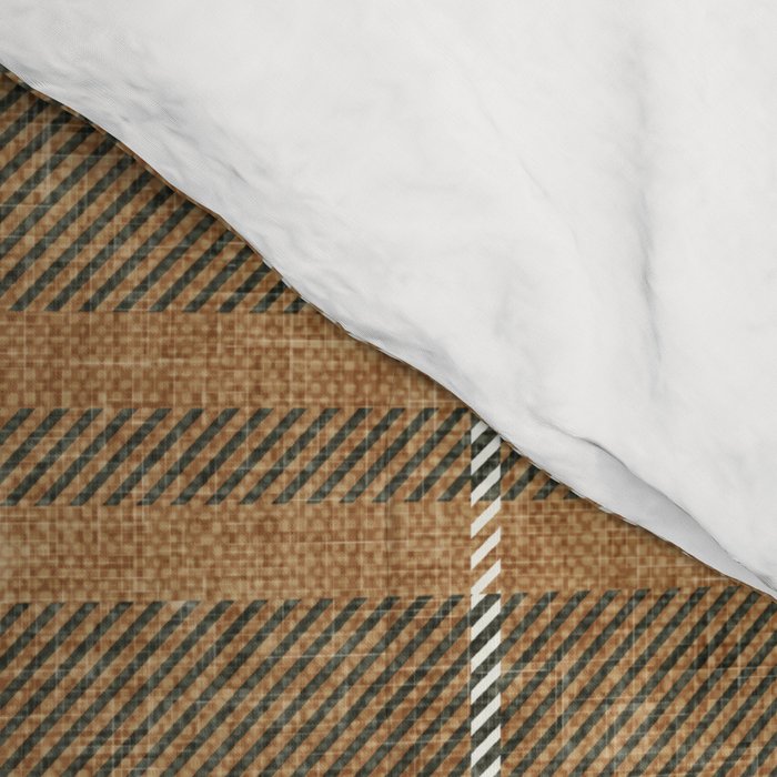 fall plaid - warm neutrals Comforter Gallery Image 4