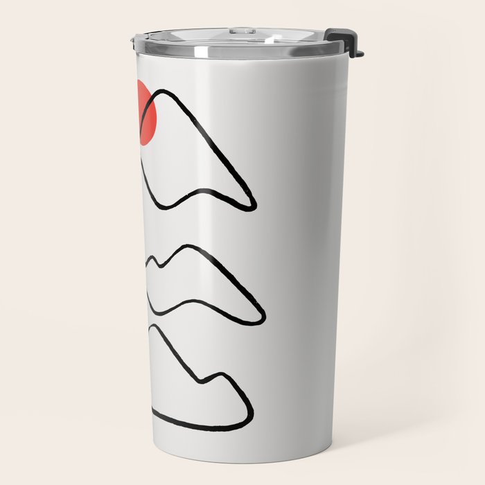 Cat Landscape 68 Travel Mug Gallery Image 2