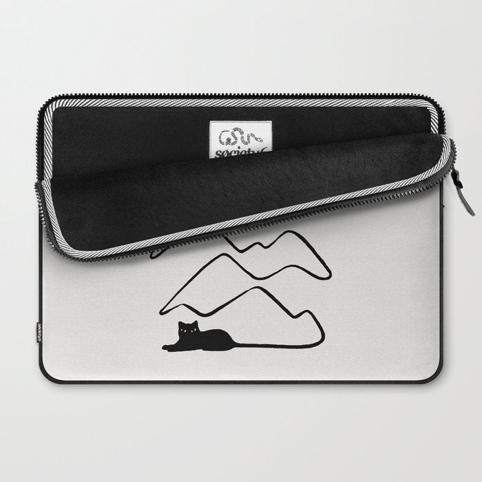Cat Landscape 68 Laptop Sleeve Gallery Image 2