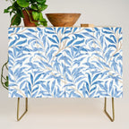 William Morris Vintage Willow Bough Woad Blue Credenza Gallery Image 1
