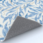 William Morris Vintage Willow Bough Woad Blue Rug Gallery Image 4