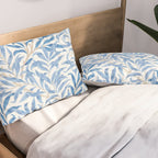 William Morris Vintage Willow Bough Woad Blue Pillow Sham Gallery Image 2