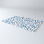 William Morris Vintage Willow Bough Woad Blue Rug Gallery Image 3