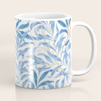 William Morris Vintage Willow Bough Woad Blue Coffee Mug Gallery Image 1