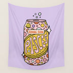 Pisces Soda Wall Tapestry Gallery Image 4