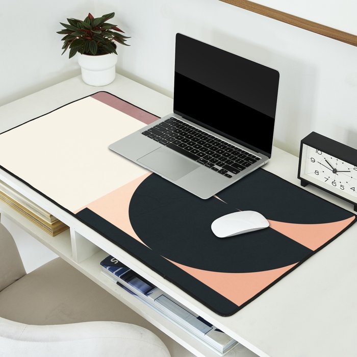 Geometric Shapes 255 Desk Mat Gallery Image 2