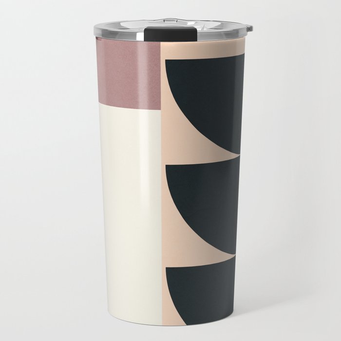 Geometric Shapes 255 Travel Mug Gallery Image 1
