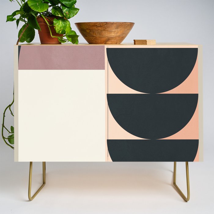 Geometric Shapes 255 Credenza Gallery Image 1