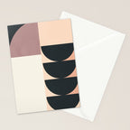 Geometric Shapes 255 Stationery Card Gallery Image 2