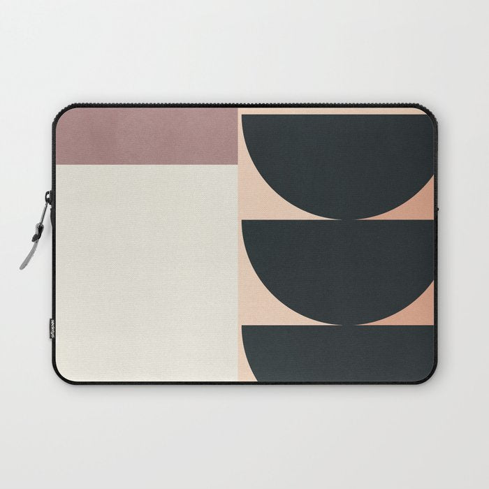 Geometric Shapes 255 Laptop Sleeve Gallery Image 1